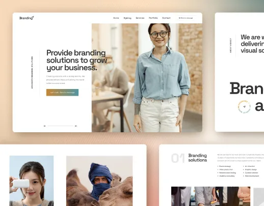 Branding agency, Design studio, Identity, Agency