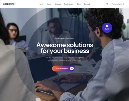 Corporate, Company, Business, Consulting